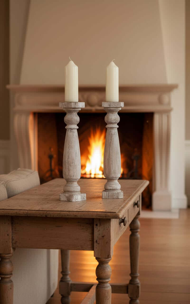 Candelabro chateau en gran salon